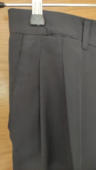 Pantalón de traje negro