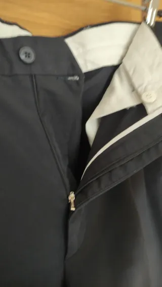 Pantalón de traje negro