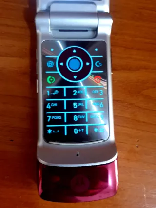 Motorola KRZR K1 Rosa/Rojo
