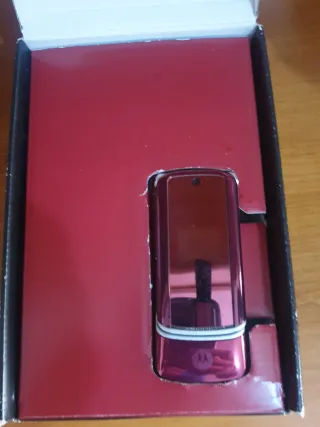 Motorola KRZR K1 Rosa/Rojo