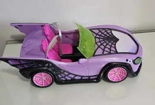 Coche Monster High Morado Telaraña