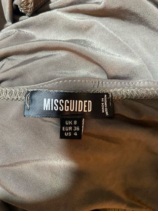 Vestido Missguided Cut Out Talla 36
