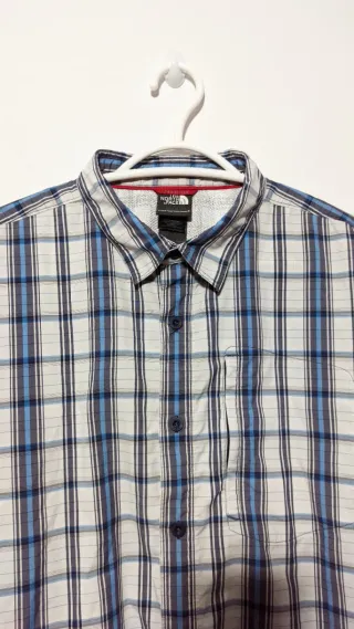 Camisa The North Face de manga corta a cuadros