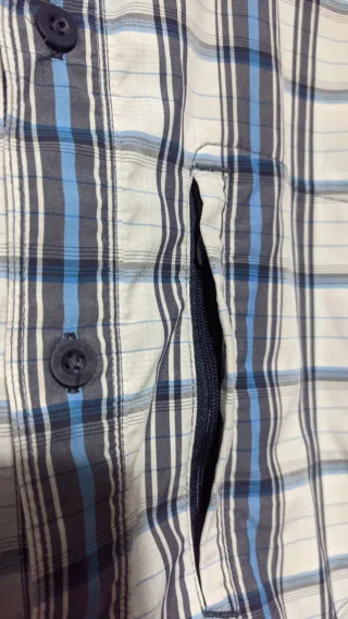 Camisa The North Face de manga corta a cuadros