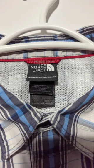 Camisa The North Face de manga corta a cuadros