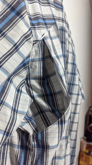 Camisa The North Face de manga corta a cuadros