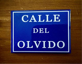 Imán Calle del Olvido