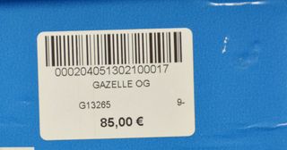 Zapatillas Adidas Gazelle Piel Talla 44