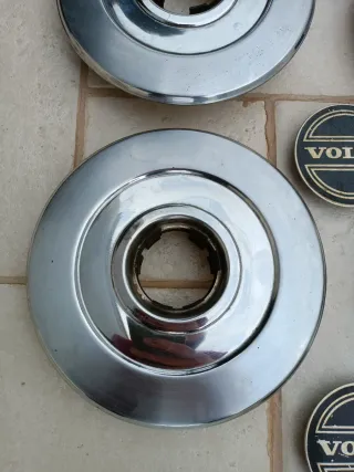 Set 4 copricerchi copriruota borchie Volvo 240
