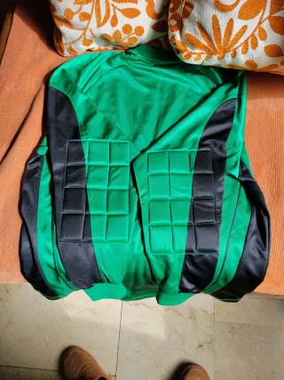 Camiseta portero verde manga larga