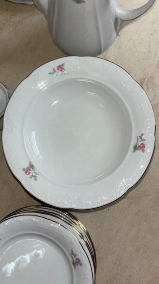 Vajilla Mitterteich Porcelana Completa para 12 ps