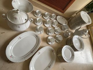 Vajilla Mitterteich Porcelana Completa para 12 ps