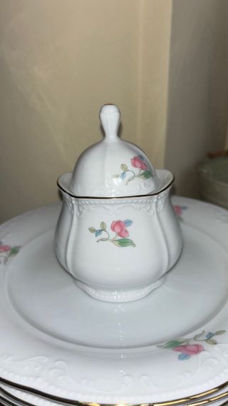 Vajilla Mitterteich Porcelana Completa para 12 ps