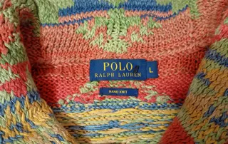 Jersey Polo Ralph Lauren Étnico Aztec Lino