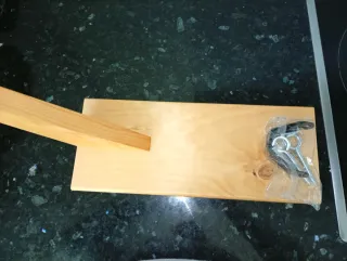 Jamonero de madera nuevo