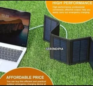 CARGADOR SOLAR PLEGABLE (5 PANELES)