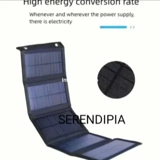 CARGADOR SOLAR PLEGABLE (5 PANELES)
