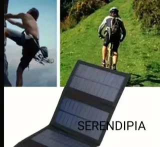 CARGADOR SOLAR PLEGABLE (5 PANELES)