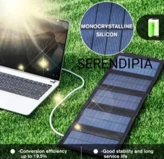 CARGADOR SOLAR PLEGABLE (5 PANELES)