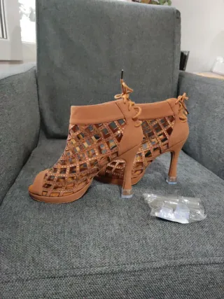 Zapatos de baile latino tacón