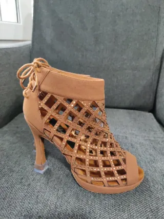 Zapatos de baile latino tacón