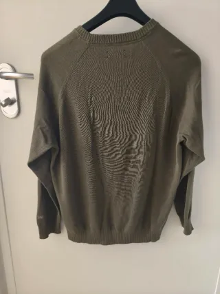 Maglia Lee cotone verde oliva