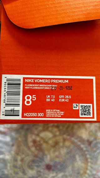 Nike Vomero Premium Nuevas Talla 42, 26,5cm