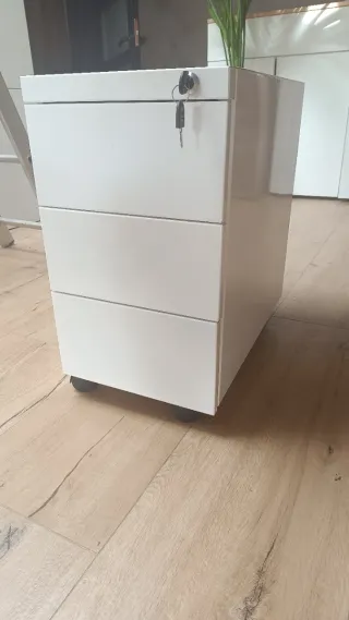 Cajonera oficina con llave 2unidades