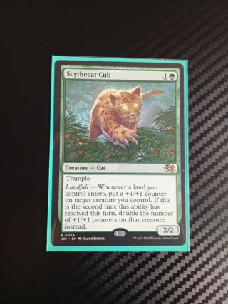 Carta Magic the gathering Scythecat Cub