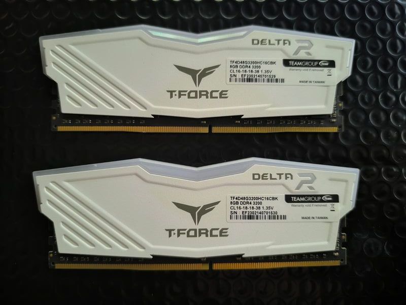 RAM 16GB DDR4 RGB (2x8GB) 3200Mhz CL16 Blanca! #2 afbeelding 2