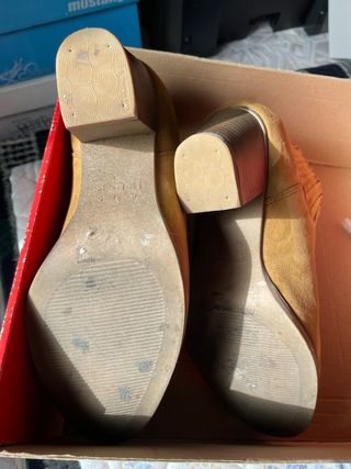 Botines ante marrones