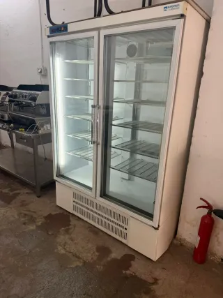 Congelador expositor cristal