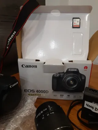 Cámara Canon EOS 4000D Kit 18-55mm