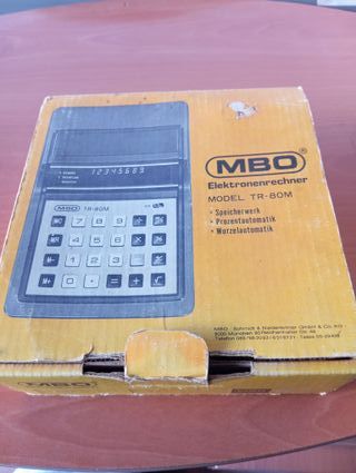 CALCULADORA MBO TR-80M
