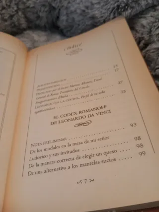 Notas de Cocina de Leonardo Da Vinci (Spanish E...
