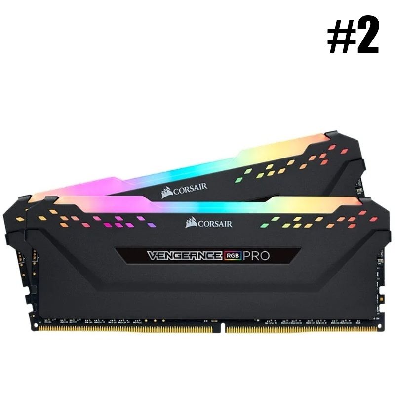 RAM 16GB DDR4 RGB (2x8GB) 3200Mhz CL16 CORSAIR #2