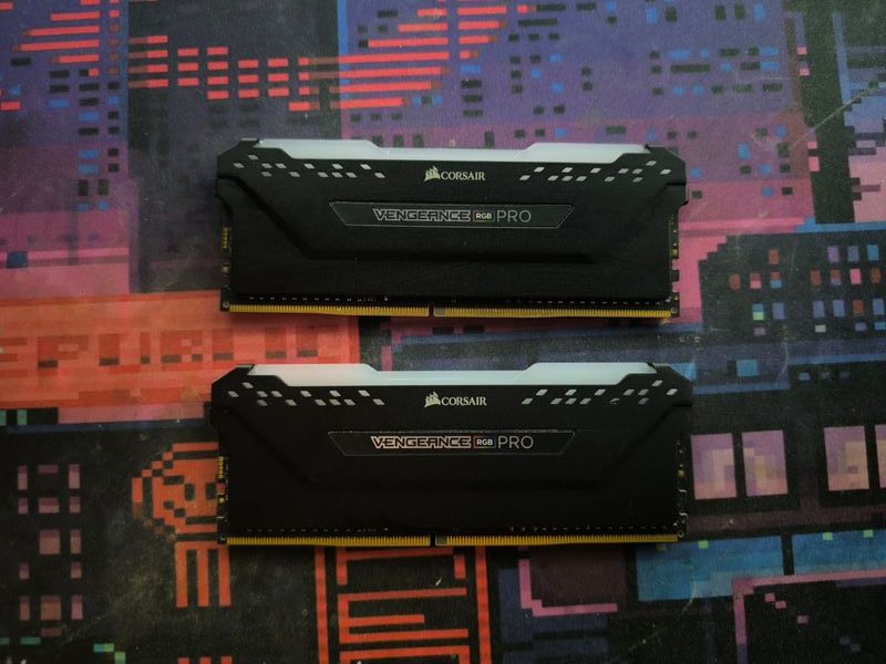 RAM 16GB DDR4 RGB (2x8GB) 3200Mhz CL16 CORSAIR #2 afbeelding 3