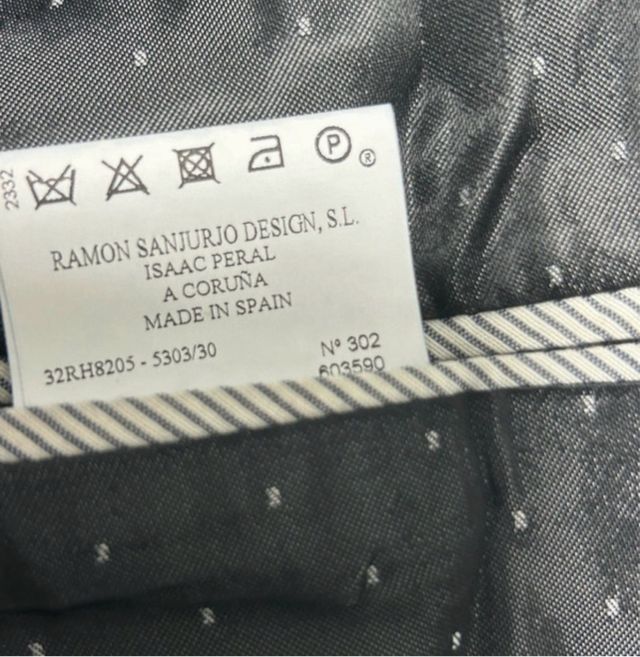 Blazer hombre Ramon Sanjurjo Talla 54