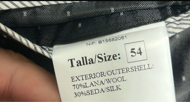 Blazer hombre Ramon Sanjurjo Talla 54