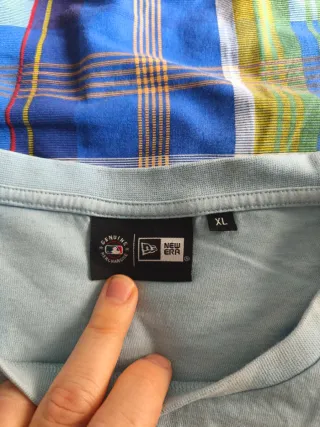 T-shirt New Era LA Fiori Blu