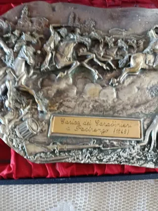 Targa commemorativa Carabinieri