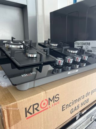 Encimera de gas KROMs con horno