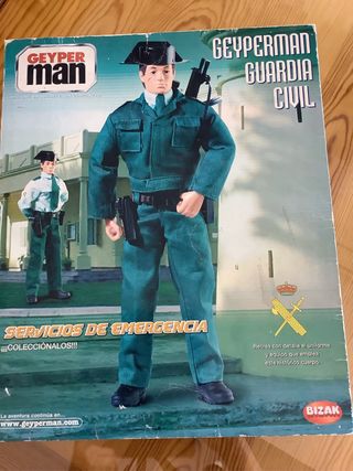 Geyperman Guardia Civil Figura Acción