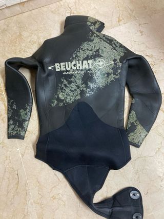 Chaqueta pesca submarina Beuchat 8mm talla 2/S