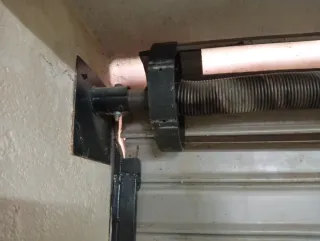 Puerta Enrollable Garaje con motor