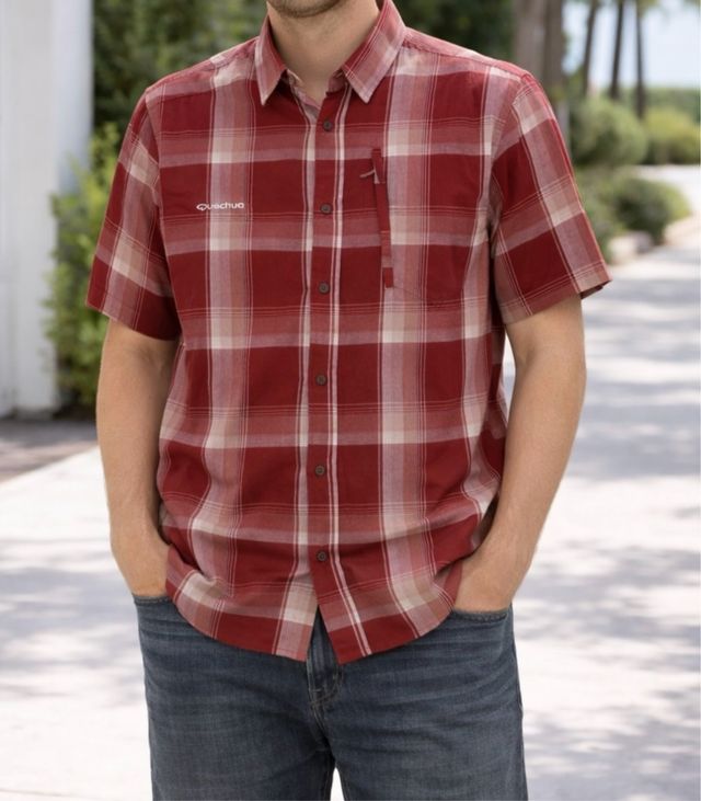 Quechua camisa casual Hombre Talla XL