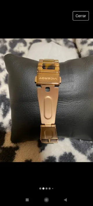 Reloj Viceroy Dorado con Detalles Multicolor