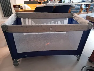 cuna de viaje y colchon