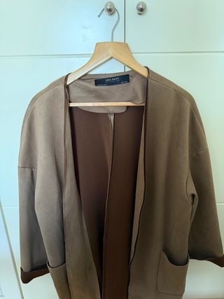 Chaqueta Zara efecto ante Talla M