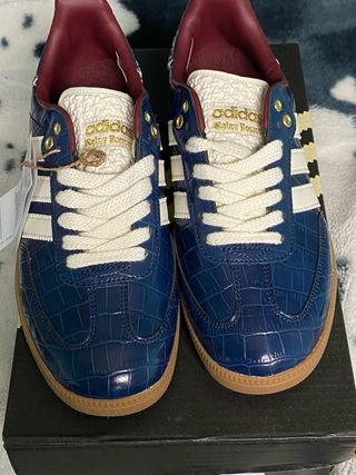 Adidas Samba Bonner Samba Azul Cocodrilo